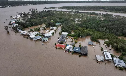Record Floodwaters in Eastern Australia Leave 4 Dead And 1 Missing