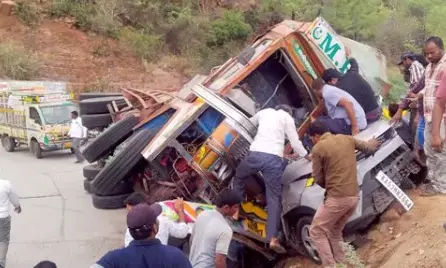 Four Killed in Lorry-Car Collision in Kadapa