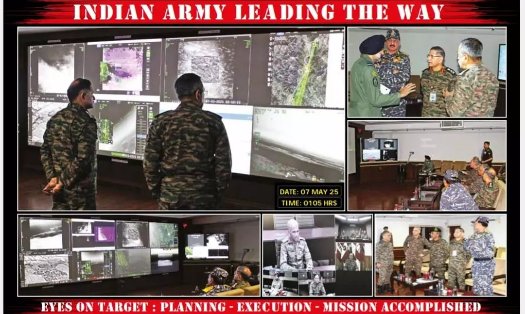 First Pictures Released Show India Top Military Brass Watching Operation Sindoor Live First Pictures Released Show India Top Military Brass Watching Operation Sindoor Live