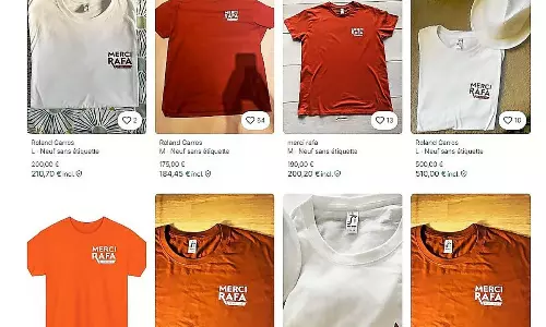 Free Nadal Tribute T-Shirts Resale at $500