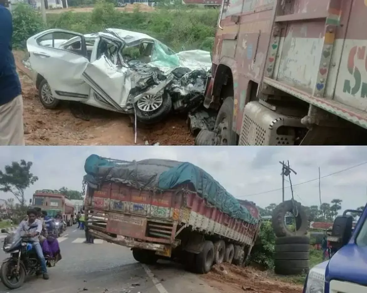 Four Killed in Tragic Road Accident in Rajahmundry