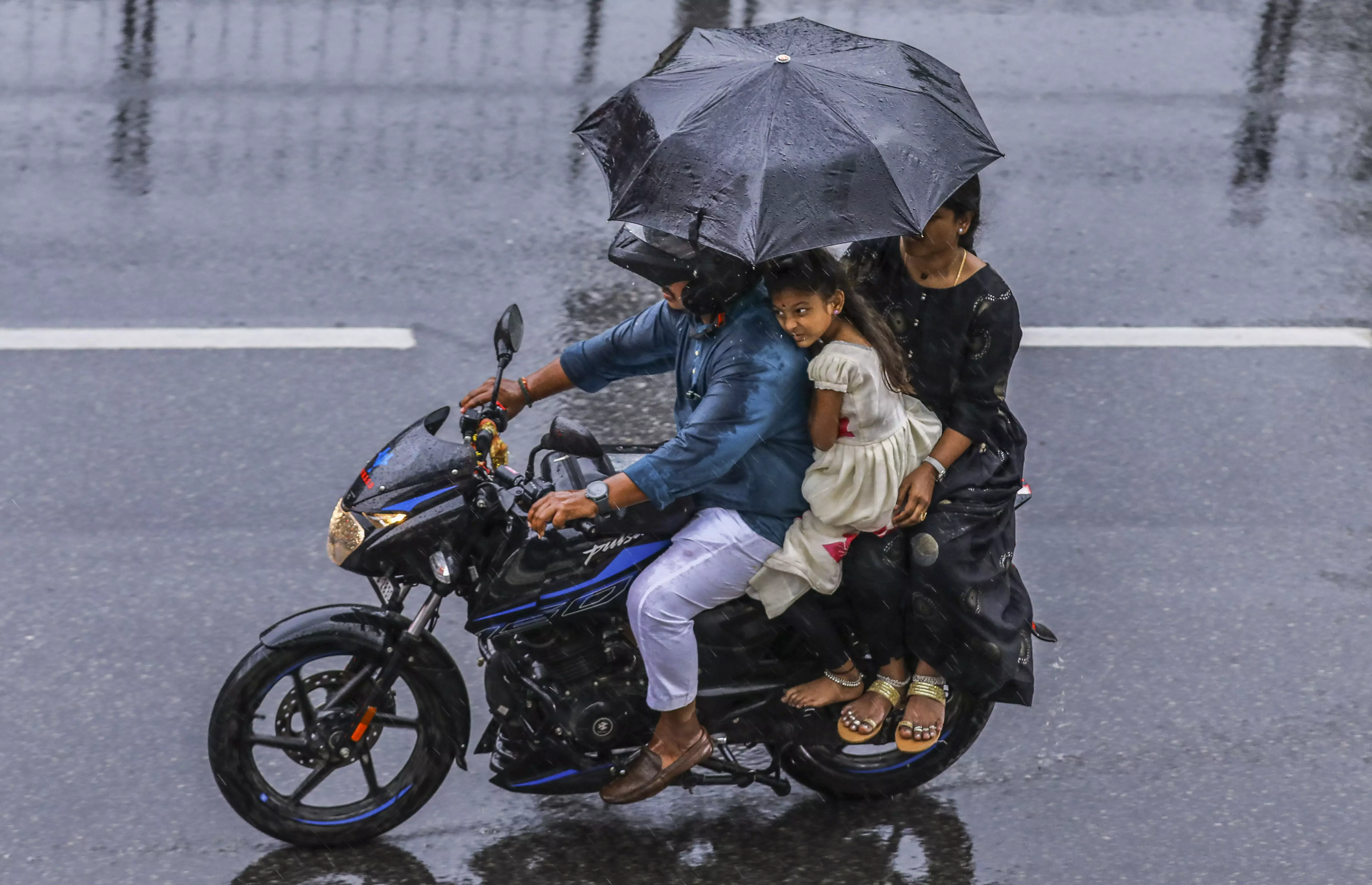 Telangana Reels Under Heavy Rainfall; Jangaon Records Highest at 136mm