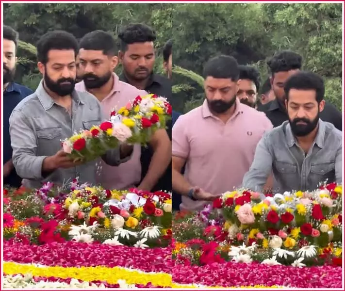 Jr NTR and Kalyan Ram Pay Tribute to Legendary NTR