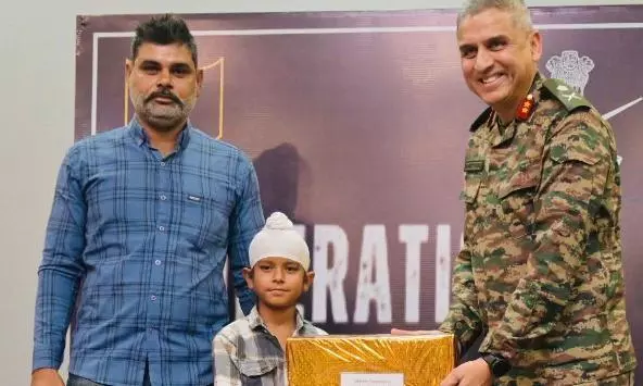 Braveheart Shravan Singh, 10, Aided Soldiers with Water, Milk & Lassi During Op Sindoor
