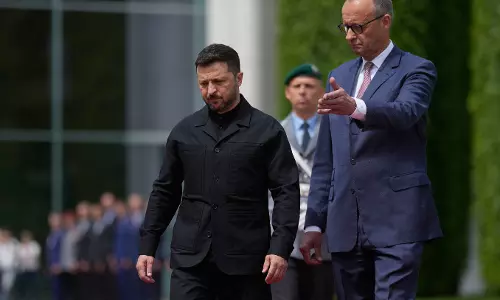 Zelenskyy Visits Berlin To Seek More Support For Ukraine In War Against Russia