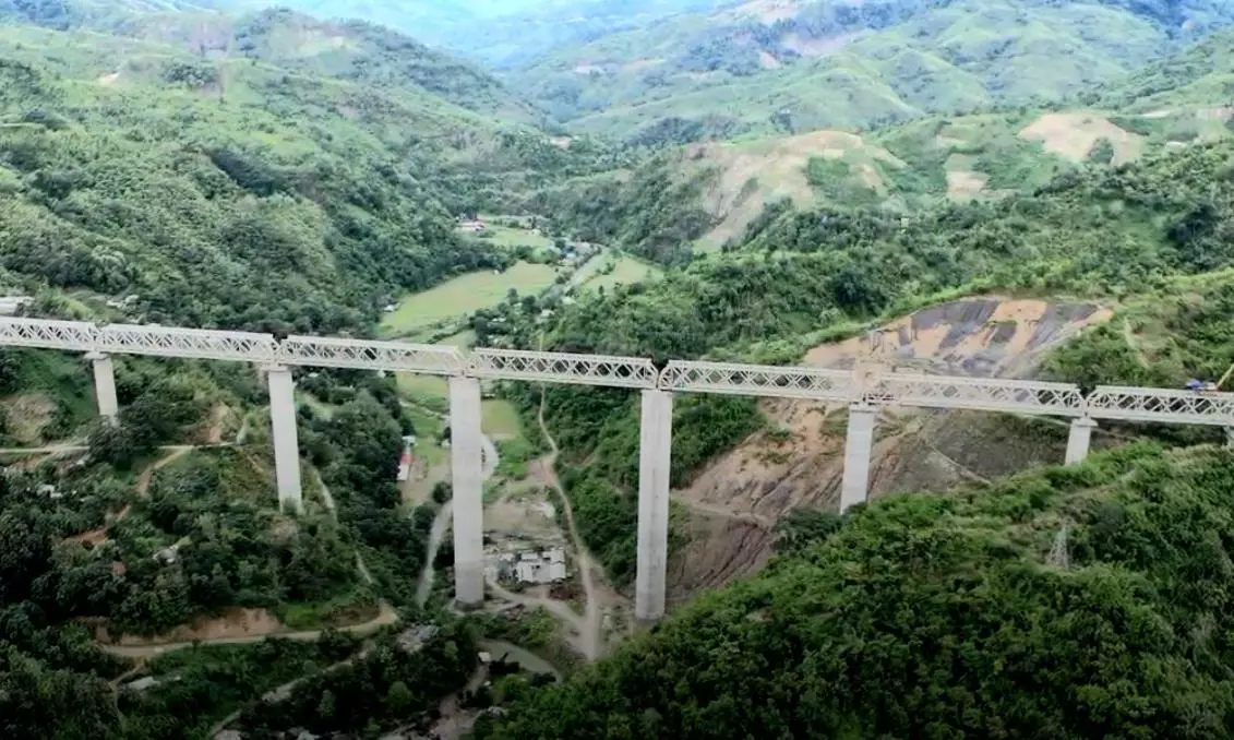 Worlds Tallest Railway Pier Bridge Now Reality In Manipur