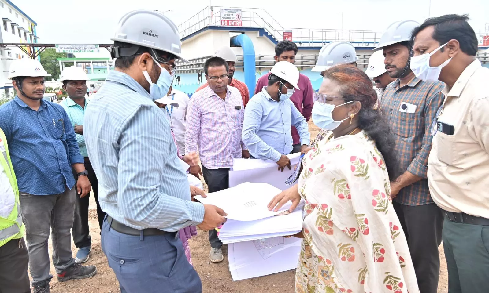 Speed Up STP Works: HMWSSB MD Ashok Reddy