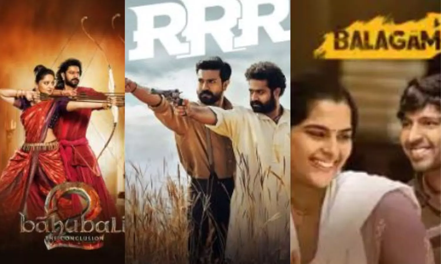 Bahubali, RRR, Balagam Movies Bag Gaddar Film Awards