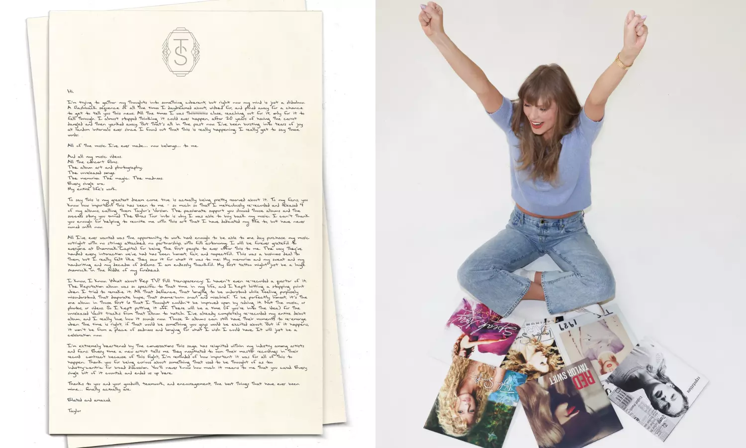 Taylor Takes It All: Every Note Now Belongs to Her