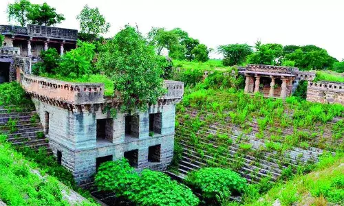 Restoration Begins On OU, Adikmet Step Wells Restoration Begins On OU, Adikmet Step Wells