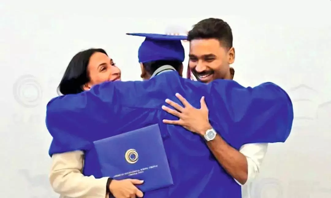 Dhanush & Aishwarya Reunite for Son’s Graduation