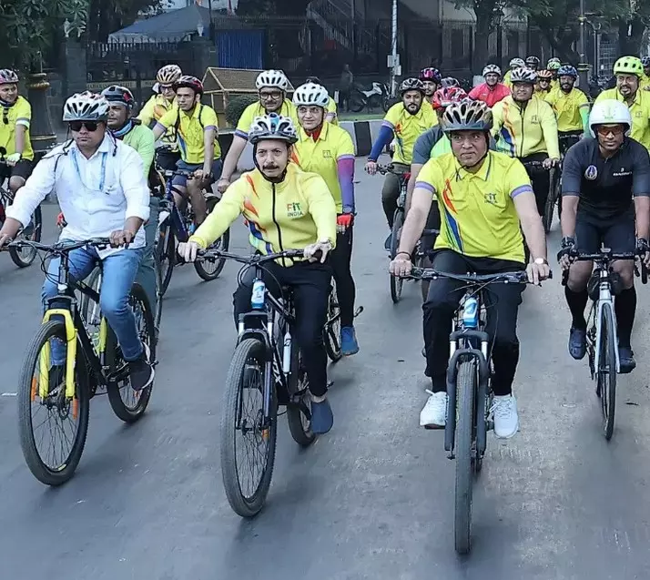 Cycling Tracks Turn Popular in Hyderabad