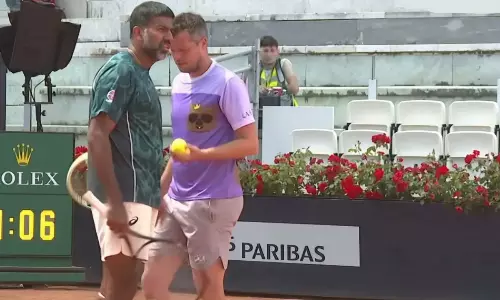 Bopanna-Pavlasek Pair Knocked Out of French Open Bopanna-Pavlasek Pair Knocked Out of French Open