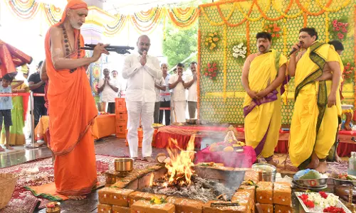 Bandi Takes Part in Mahashakti Temple’s 15th Annual Fete