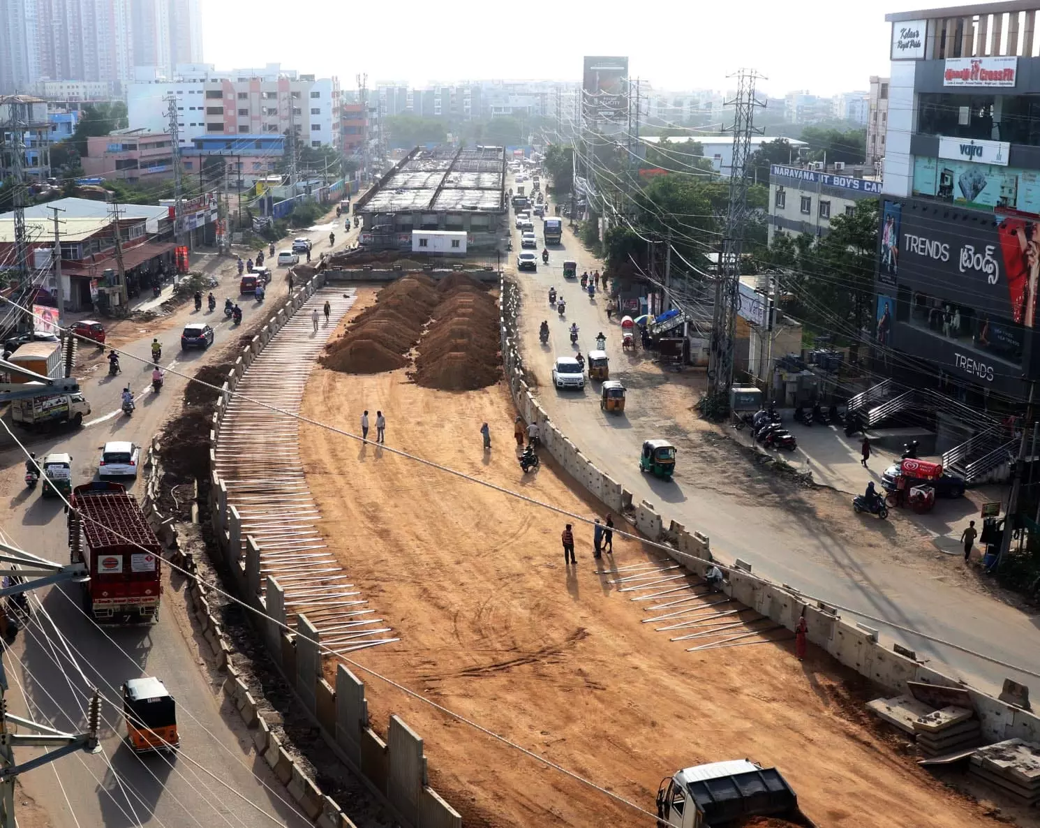 Multiple Hurdles Stall Bachupally Flyover