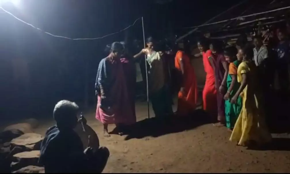 Jeelugulova Tribals Celebrate Arrival of Electricity
