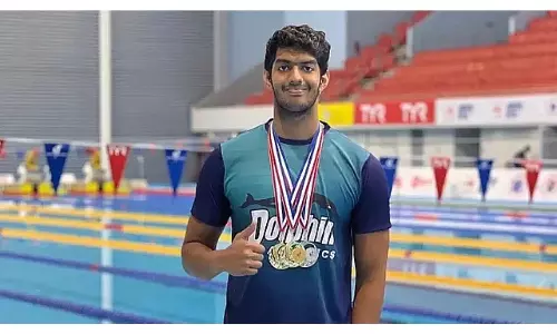 Singapore National Swimming Championship: Olympian Srihari Clocks Best Indian Time in 200m Freestyle