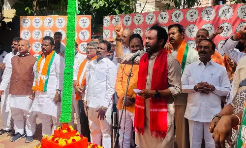 Kishan Reddy Slams Congress, BRS