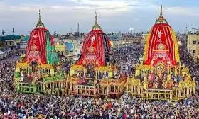 Massive Security Arrangements for Lord Jagannaths Rath Yatra in Puri