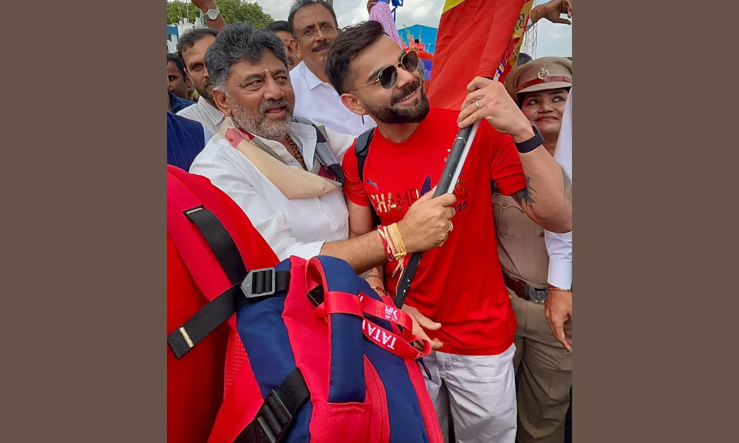IPL Champions RCB Arrive in Bengaluru to Rousing Welcome