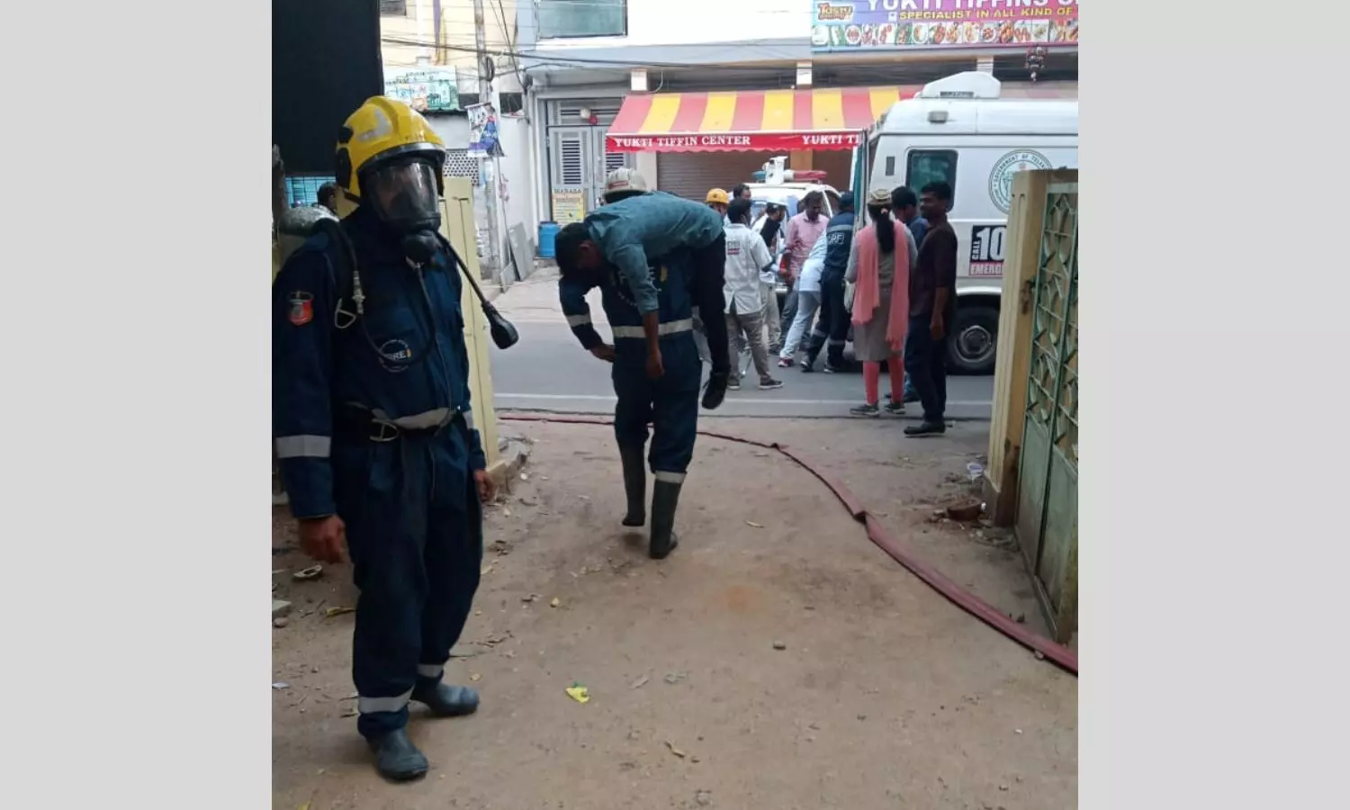 TGICCC Holds Mock Drill For Disaster Management, Monsoon Preparedness in Hyderabad TGICCC Holds Mock Drill For Disaster Management, Monsoon Preparedness in Hyderabad