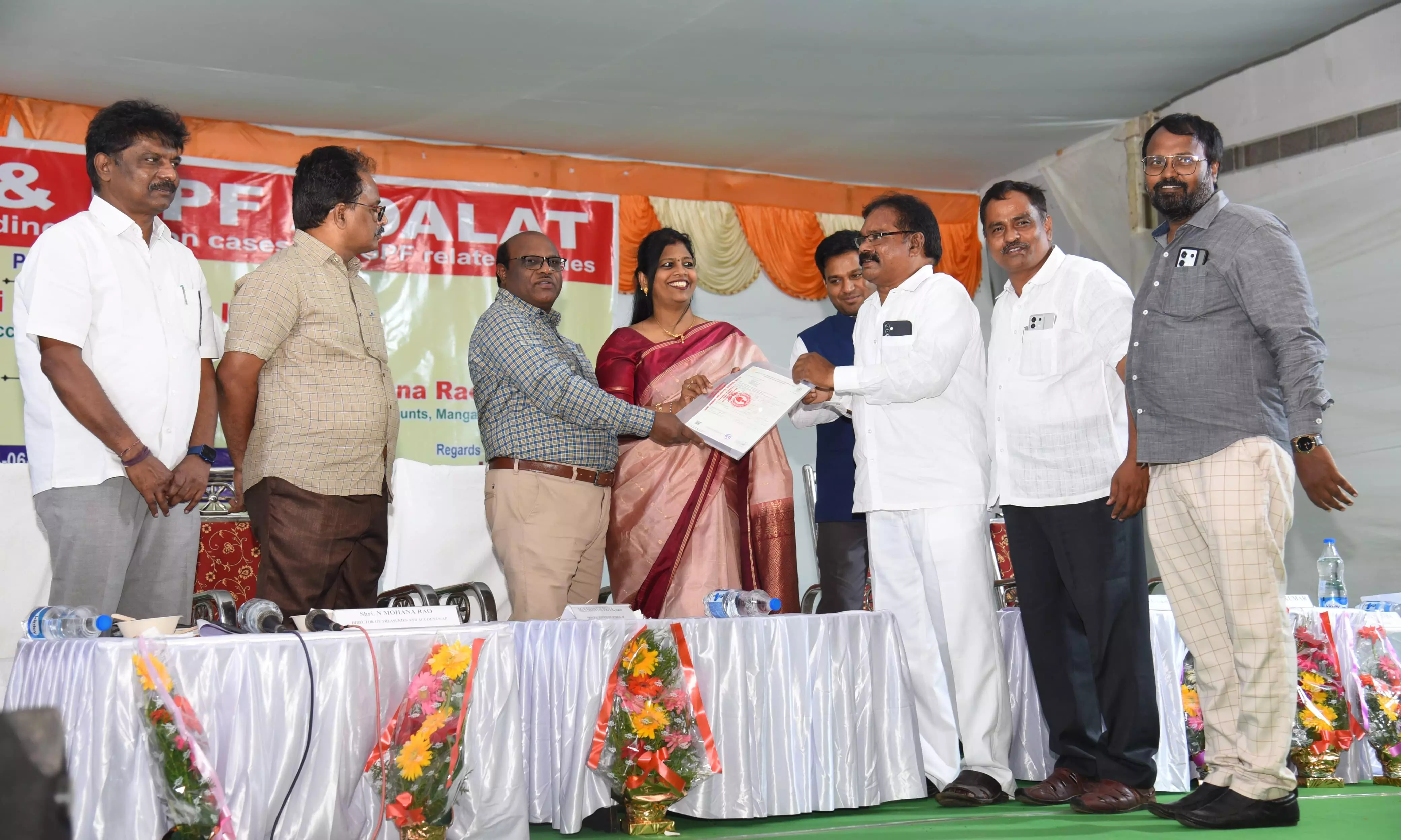 Electronic Pension Sanctions Soon, Says AG Shanthipriya