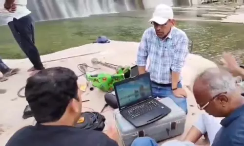 Scientists Begin Studies of Srisailam Dam’s Plunge Pool