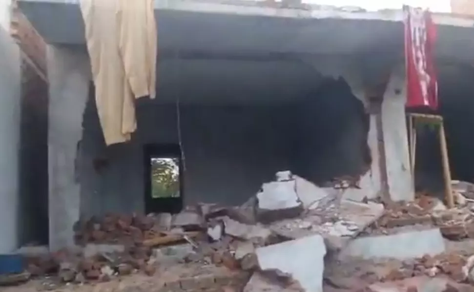 Illegal Buildings Razed At Old Alwal Lake