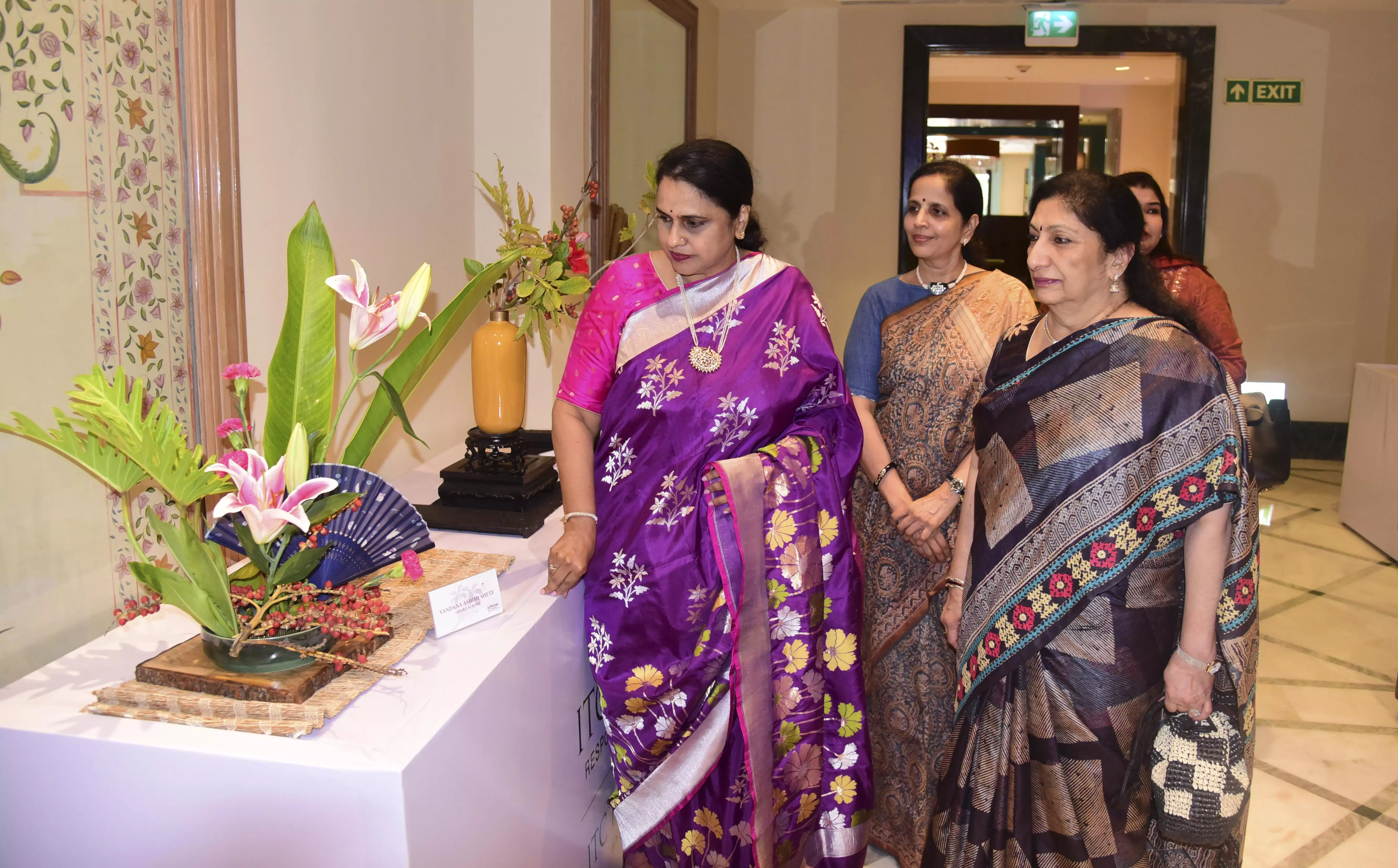 Ikebana Day Celebrated in Hyderabad