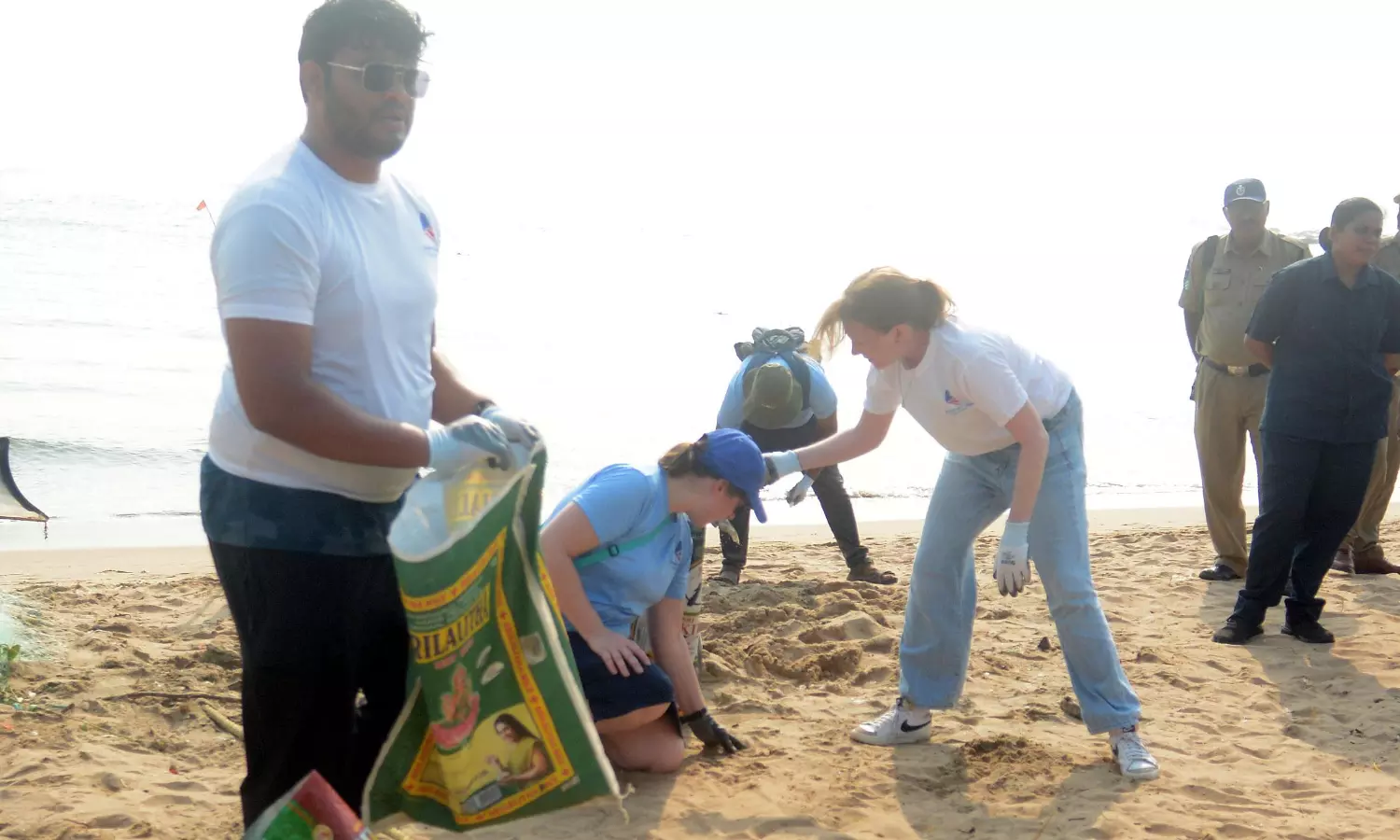 US Envoy Stresses Volunteerism For Clean Environment At Vizag Beach Event