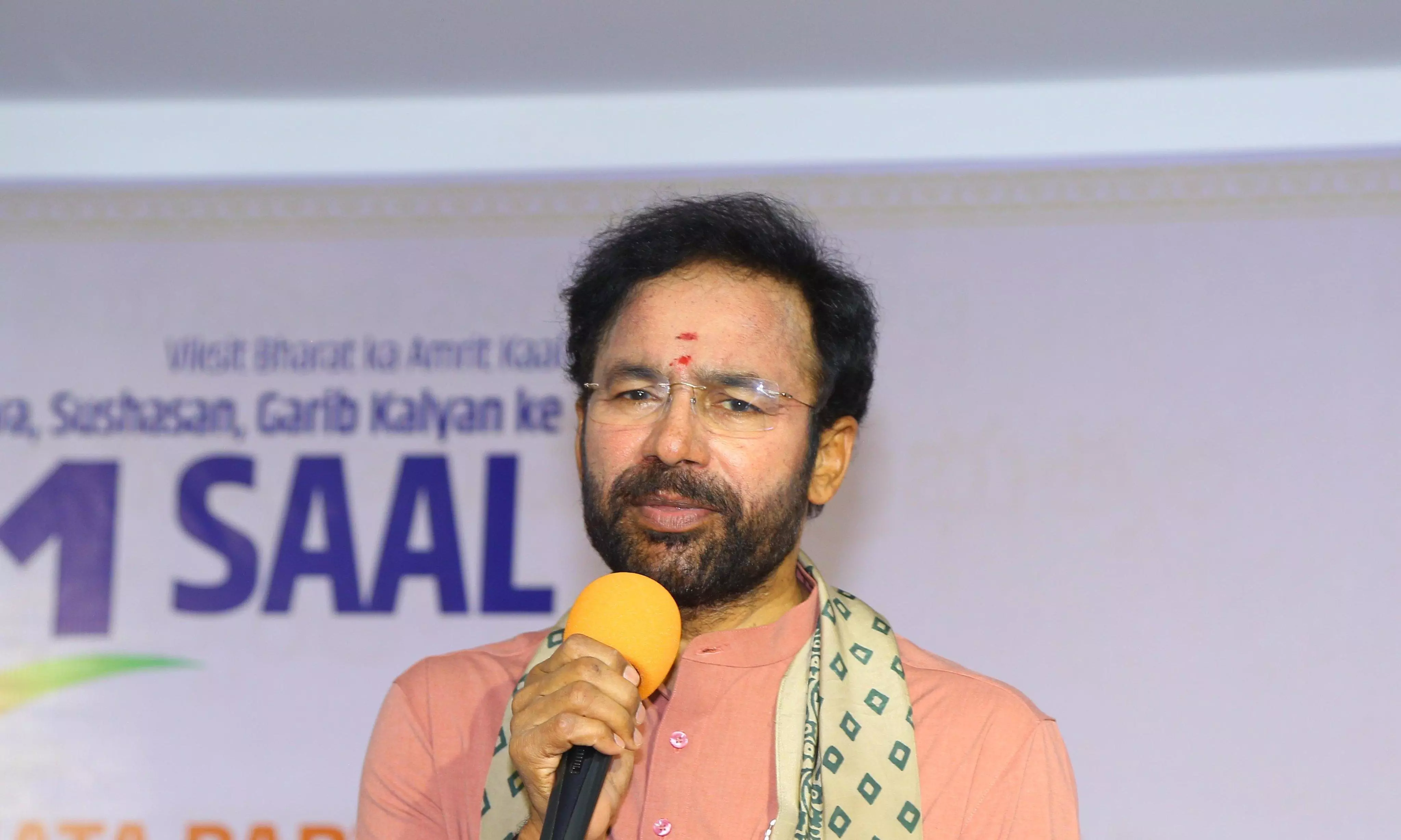 Kishan Seeks CBI Probe Into Medigadda Collapse