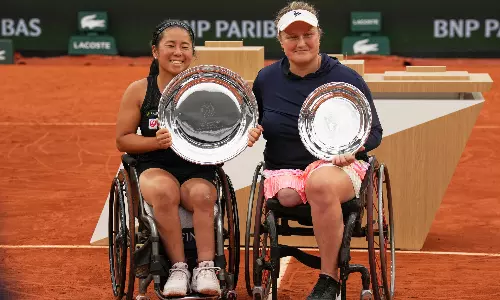 Kamiji, Oda Claim Wheelchair Singles Titles at French Open Kamiji, Oda Claim Wheelchair Singles Titles at French Open