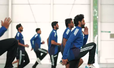 Watch: Gil-led India Begin Training in England