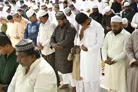 Peaceful prayers mark Eid-al-Adha celebrations across Hyderabad and surrounding districts. Peaceful prayers mark Eid-al-Adha celebrations across Hyderabad and surrounding districts.