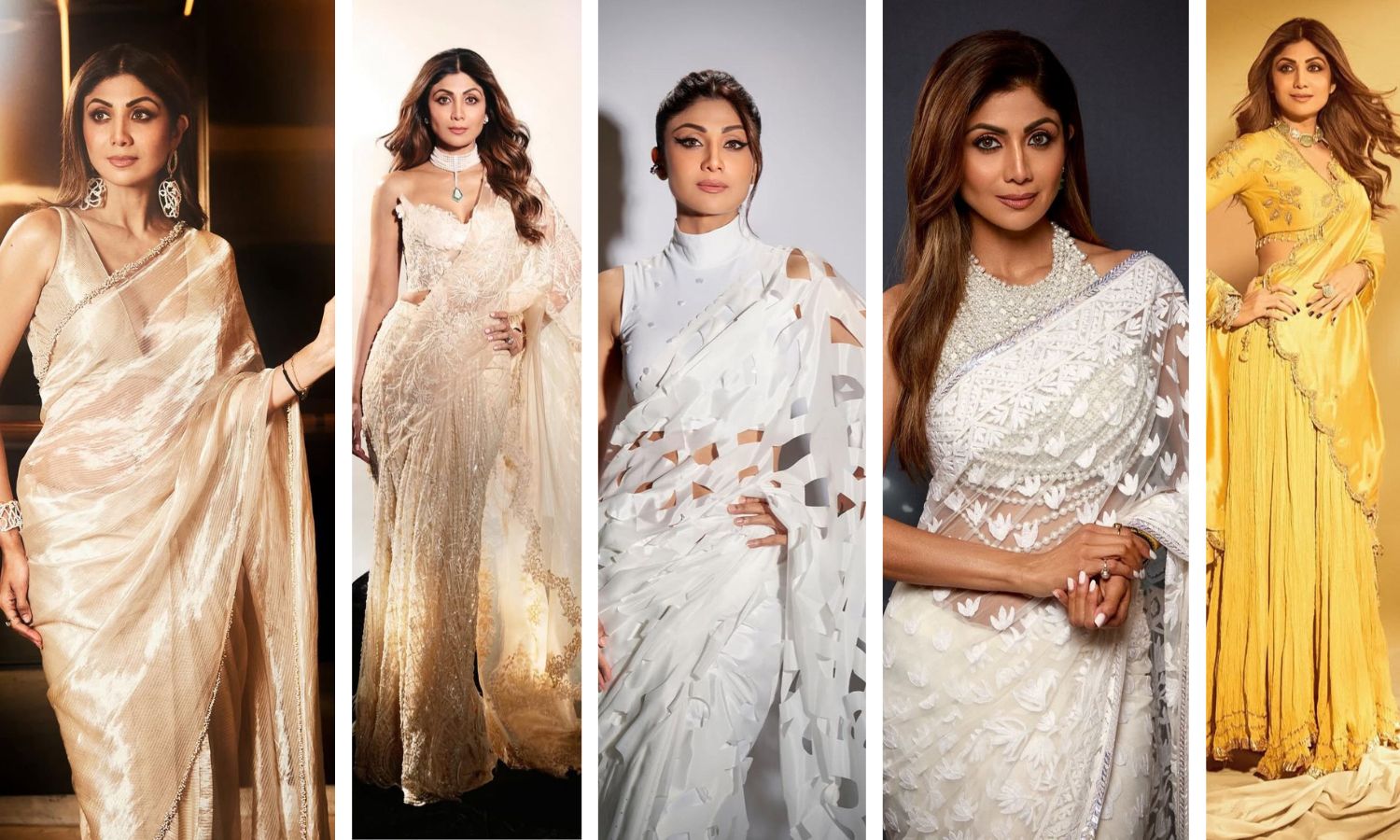 Shilpa Shetty's Saree Style: Five Stunning Looks