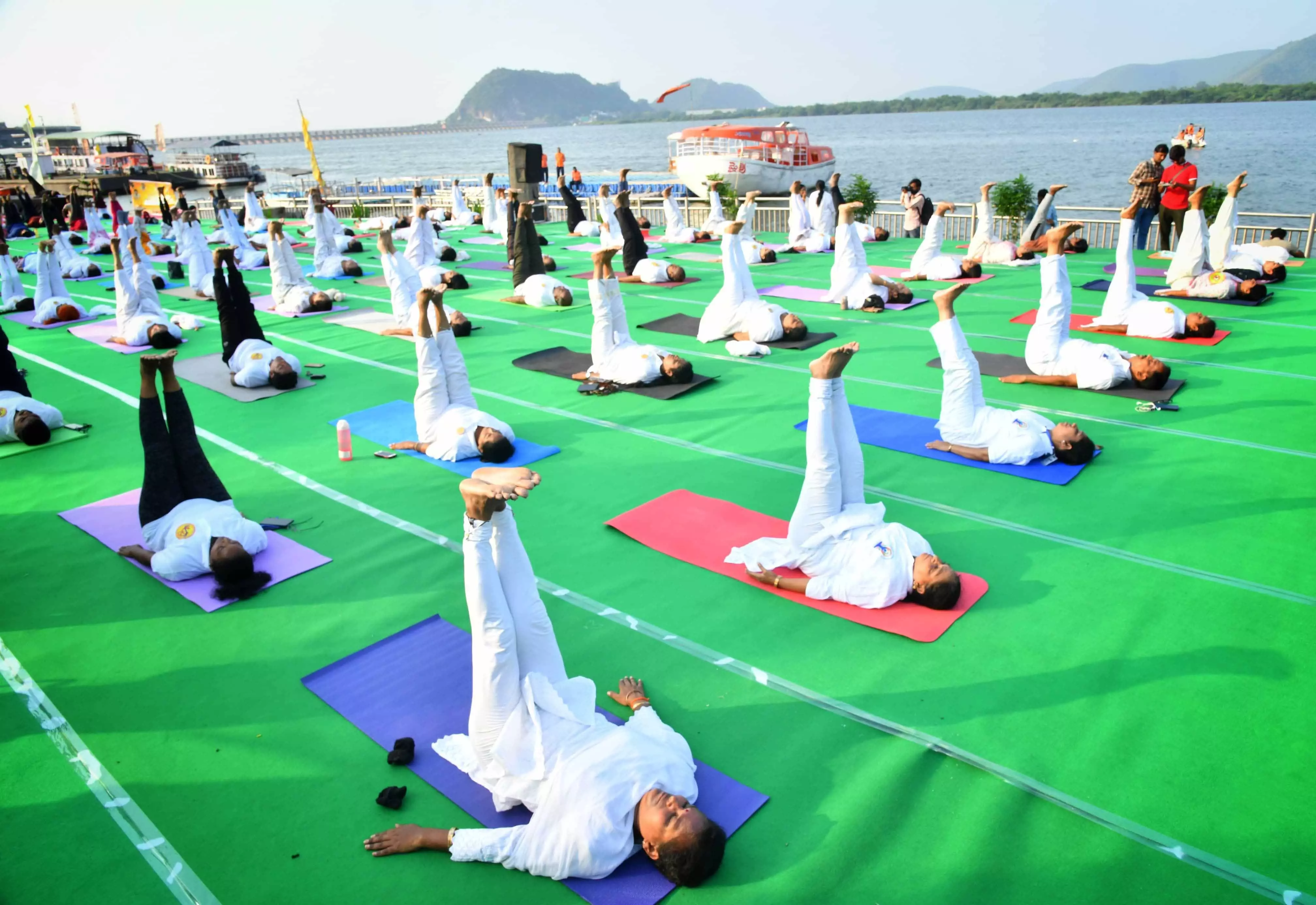 Yogandhra: 2,000 Participants In Vijayawada