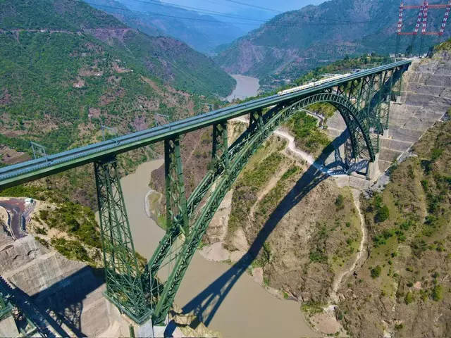 Chenab Bridge: Capturing Hearts From Cloud To Valley Chenab Bridge: Capturing Hearts From Cloud To Valley