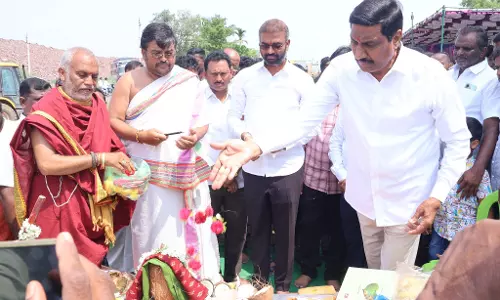Minister Janardhan Reddy Sets Foundation Stone for Nandyal–Jammalamadugu NH Minister Janardhan Reddy Sets Foundation Stone for Nandyal–Jammalamadugu NH