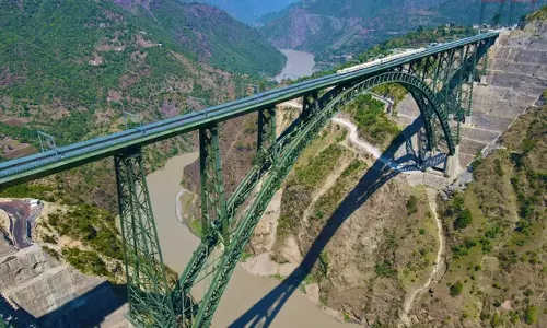 Chenab Bridge: Capturing Hearts From Cloud To Valley