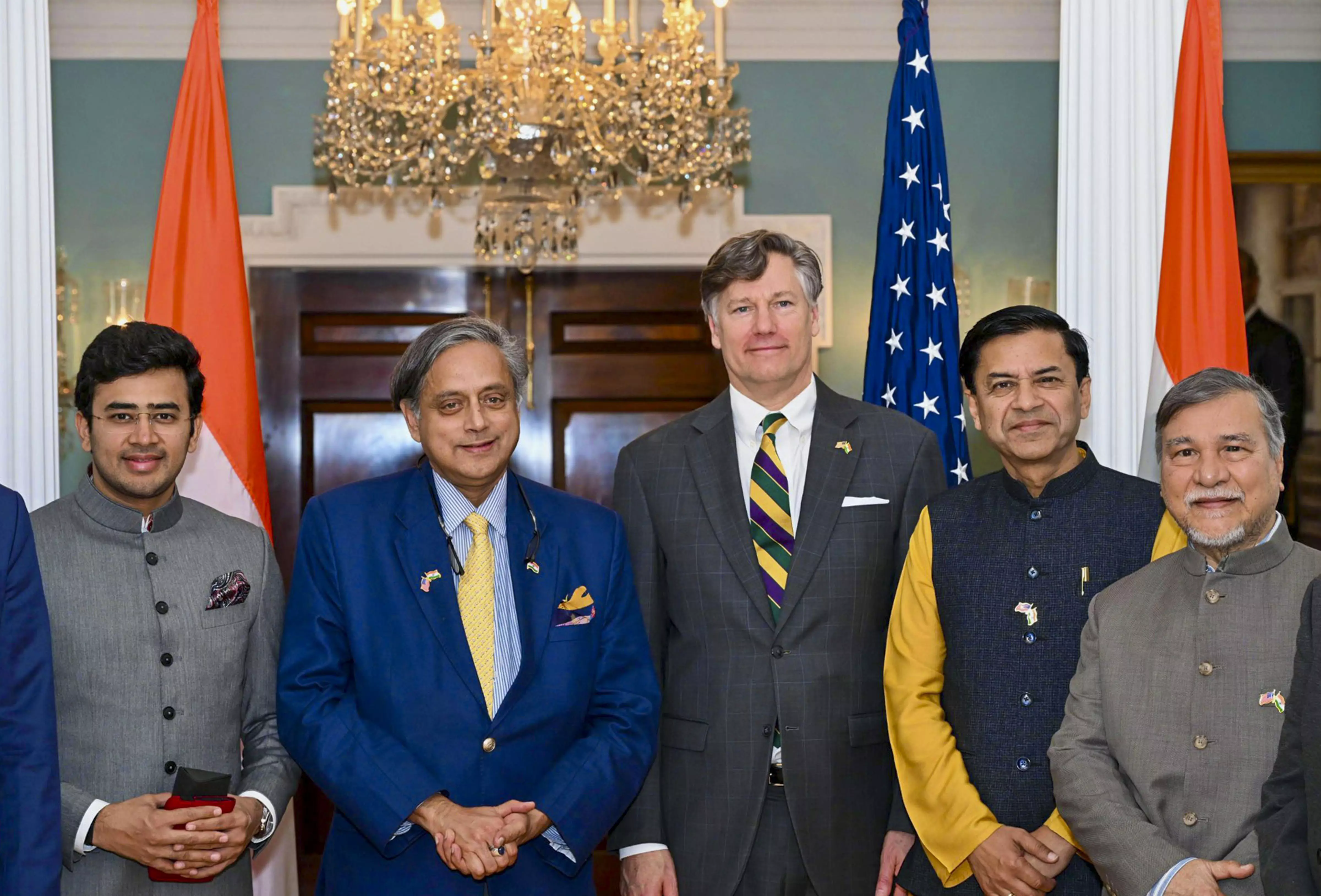 Tharoor-led Delegation Highlights India’s Anti-Terror Stand Wraps Up US Visit