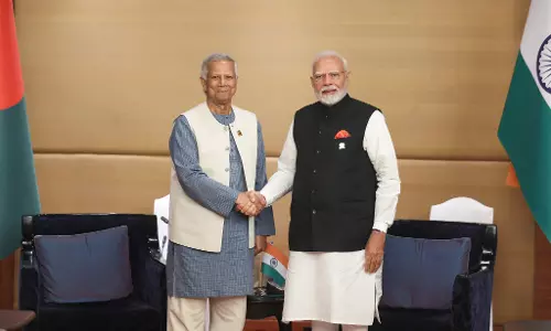 Modi, Yunus Exchange Eid Greetings