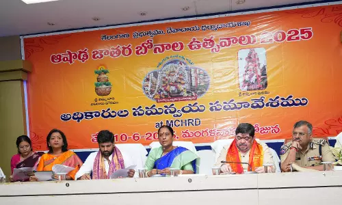 Telangana Govt. Allocates Rs.20 Cr For Bonalu Festival: Konda Surekha Telangana Govt. Allocates Rs.20 Cr For Bonalu Festival: Konda Surekha