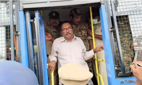 Journalist Kommineni Remanded to 14 Day Judicial Custody