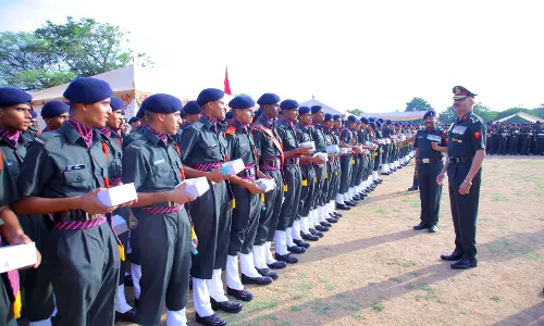 Passing Out Parade Of AOC Recruits Held In Secunderabad