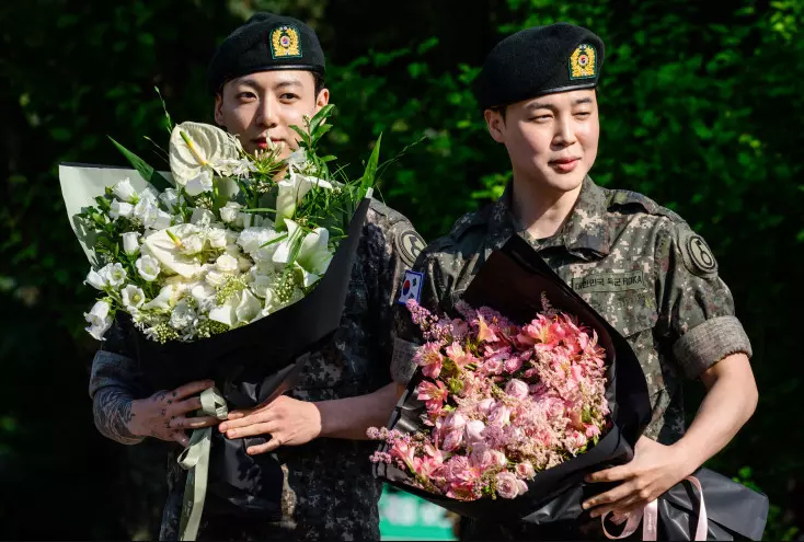 BTS Members Jimin, Jung Kook Discharged from South Koreas Military Service