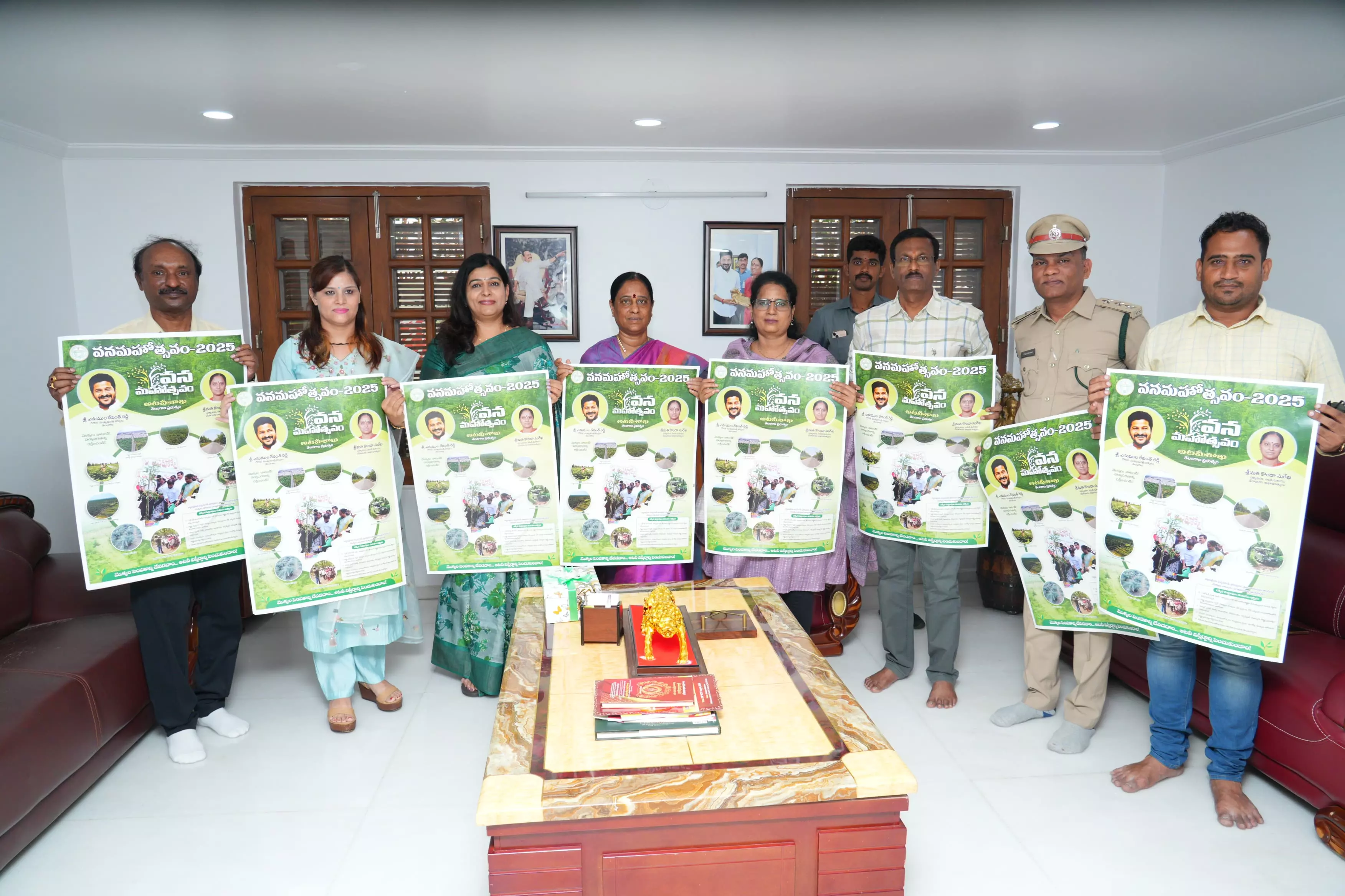 Vana Mahotsavam 2025 To Be Celebrated Like A Grand Festival: Konda Surekha Vana Mahotsavam 2025 To Be Celebrated Like A Grand Festival: Konda Surekha