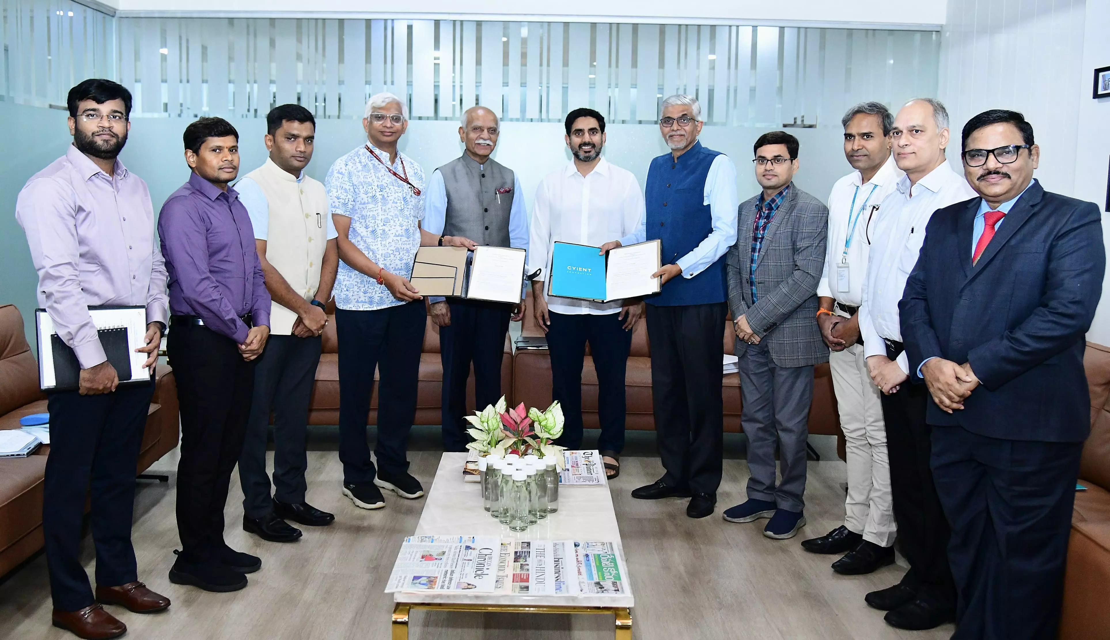 AP Signs Tripartite MoU with Cyient Foundation, AICTE