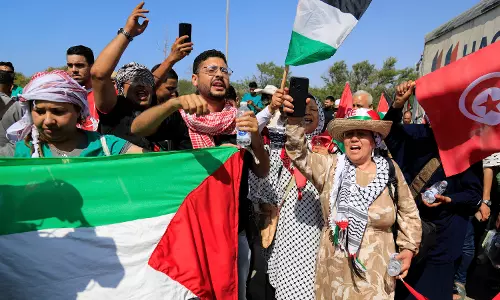 Convoy Arrives In Libya En Route To Gaza To Challenge Israels Blockade On Humanitarian Aid