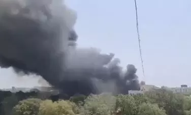 Live: Plane Crashes Near Ahmedabad Airport; Fire-Fighters Reach Spot