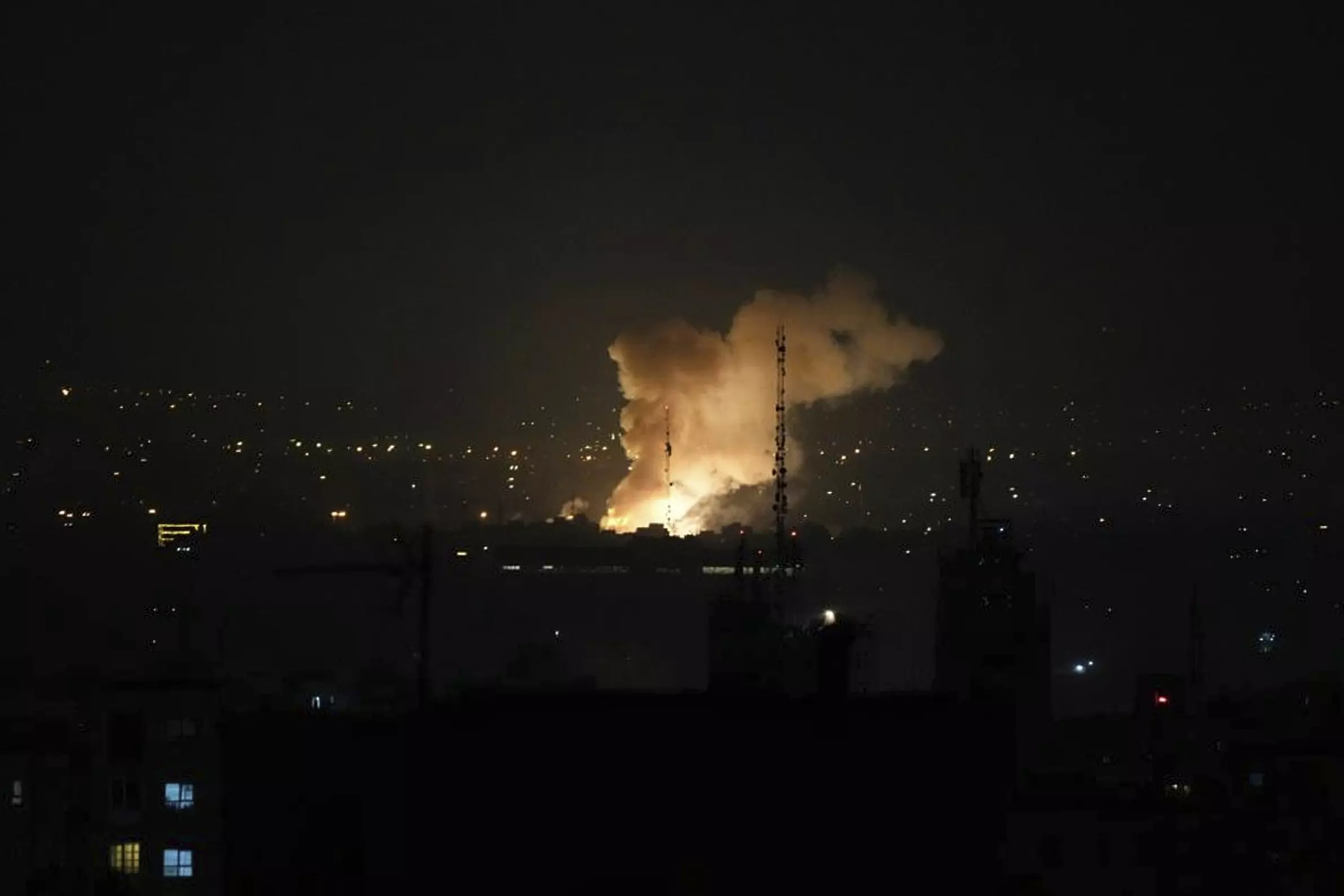 Israel Attacks Irans Capital With Explosions Booming Across Tehran